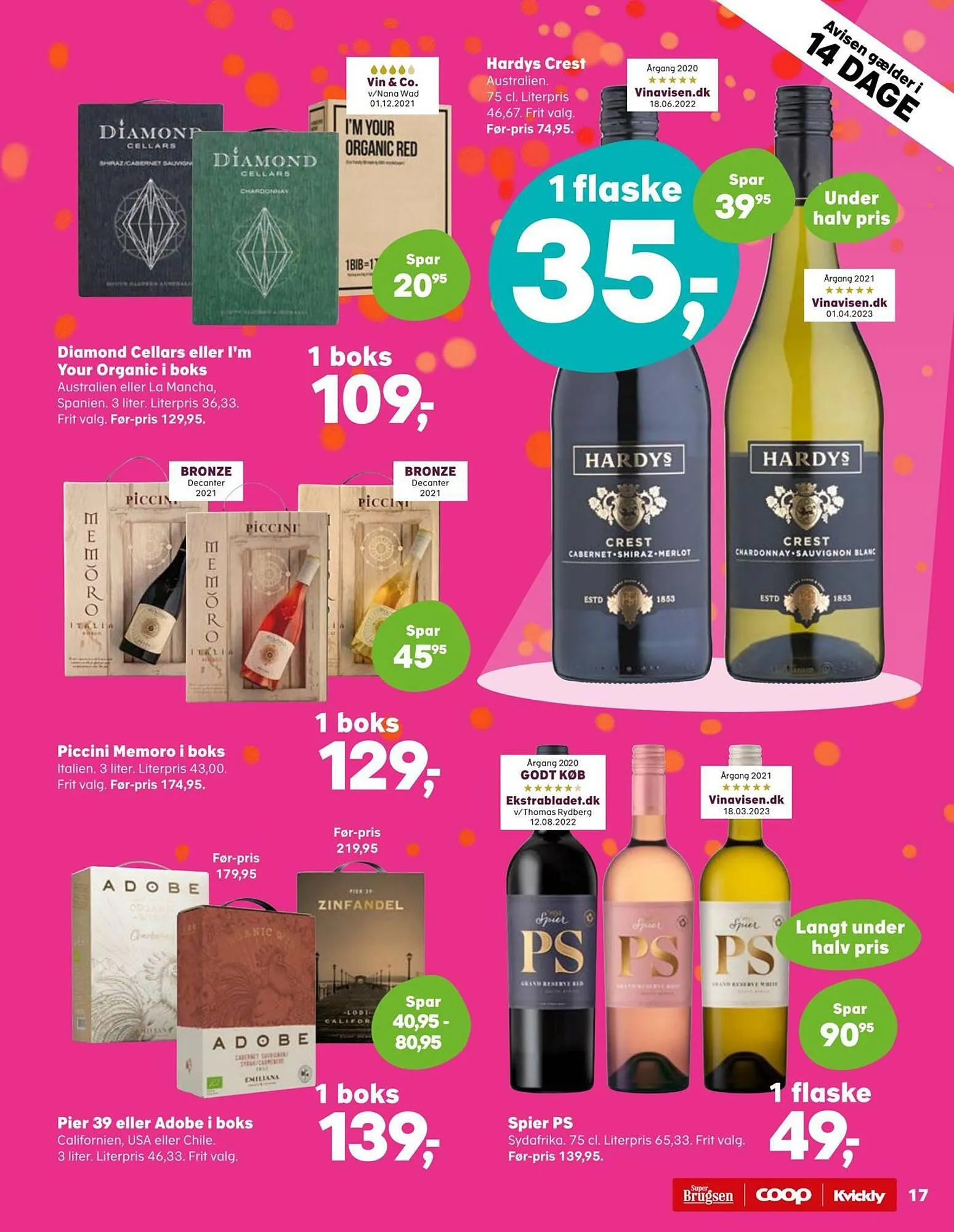 SuperBrugsen tilbudsavis Gyldig indtil 17. august - 31. august 2023 - tilbudsavis side 19