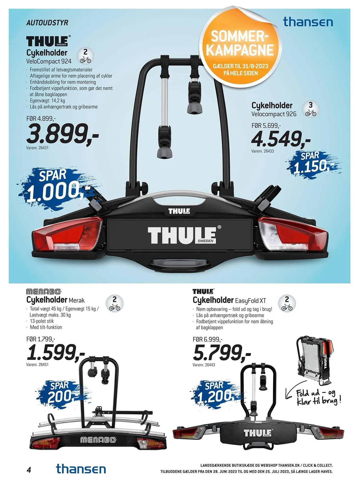 Thansen tilbudsavis Gyldig indtil 27. juni - 25. juli 2023 - tilbudsavis side 4