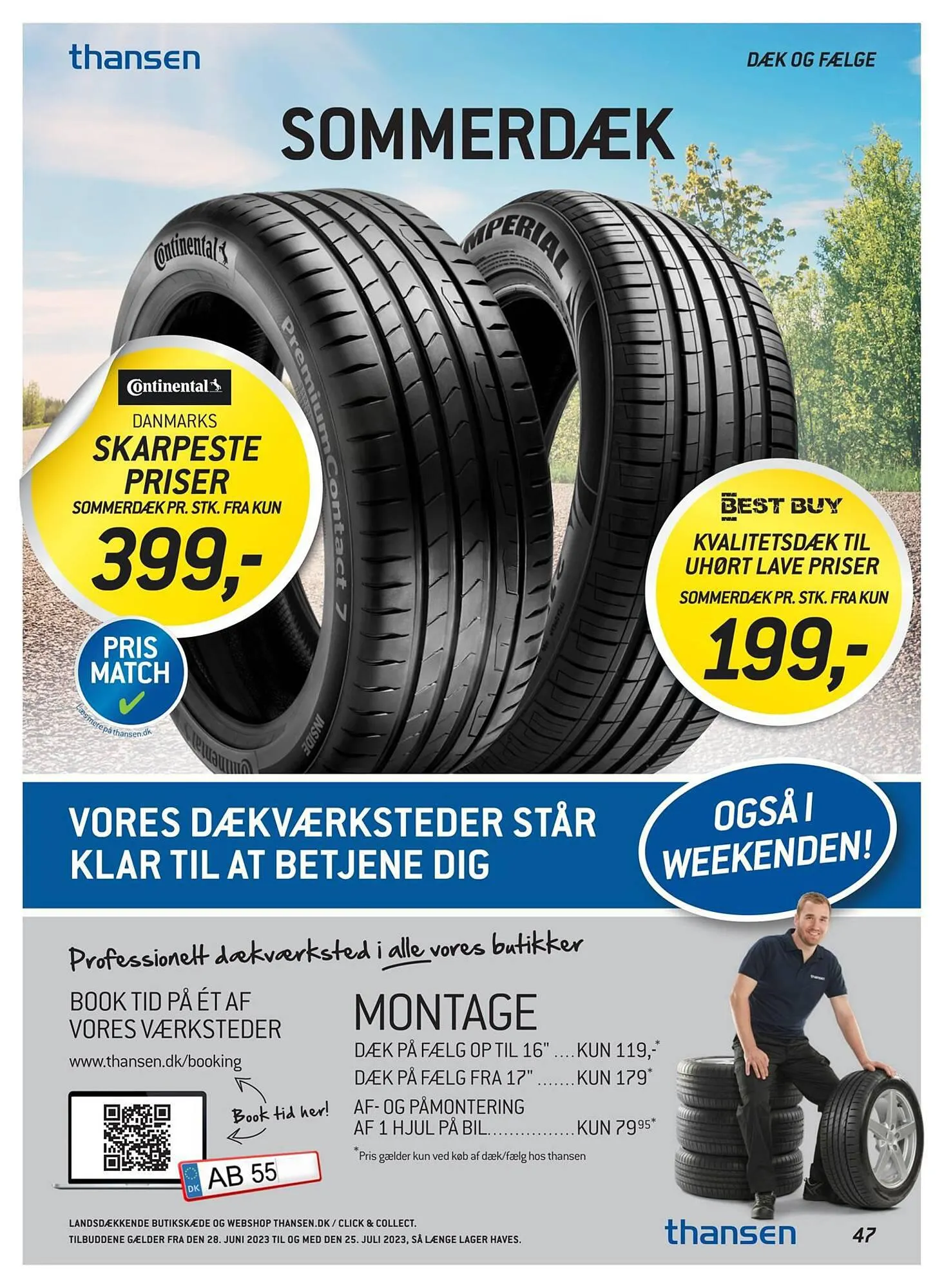 Thansen tilbudsavis Gyldig indtil 27. juni - 25. juli 2023 - tilbudsavis side 47