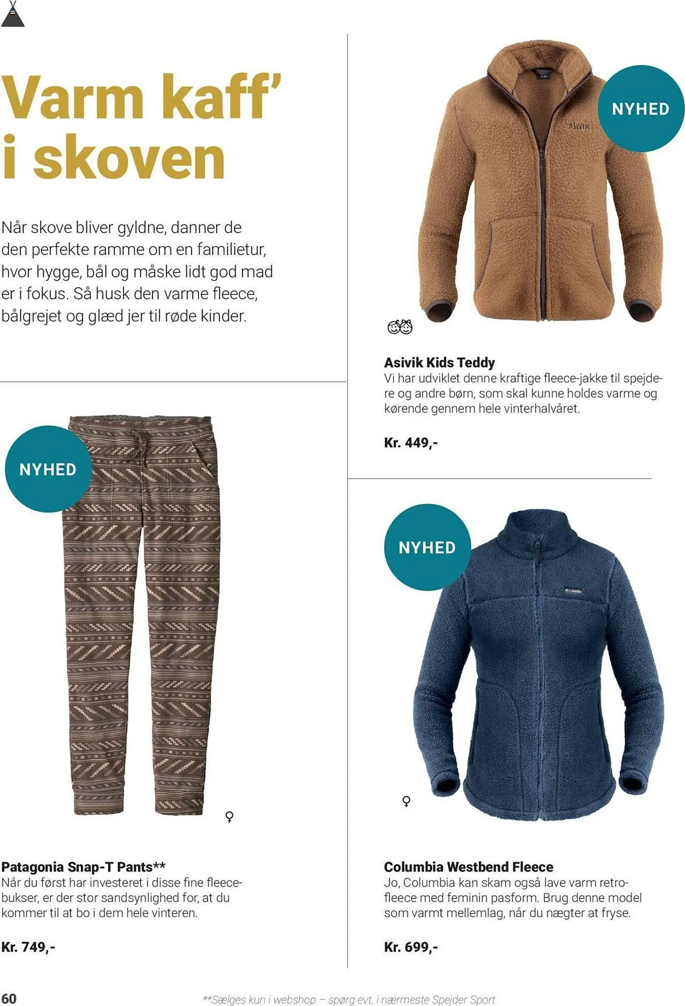 Spejder Sport tilbudsavis Gyldig indtil 28. august - 30. december 2023 - tilbudsavis side 60