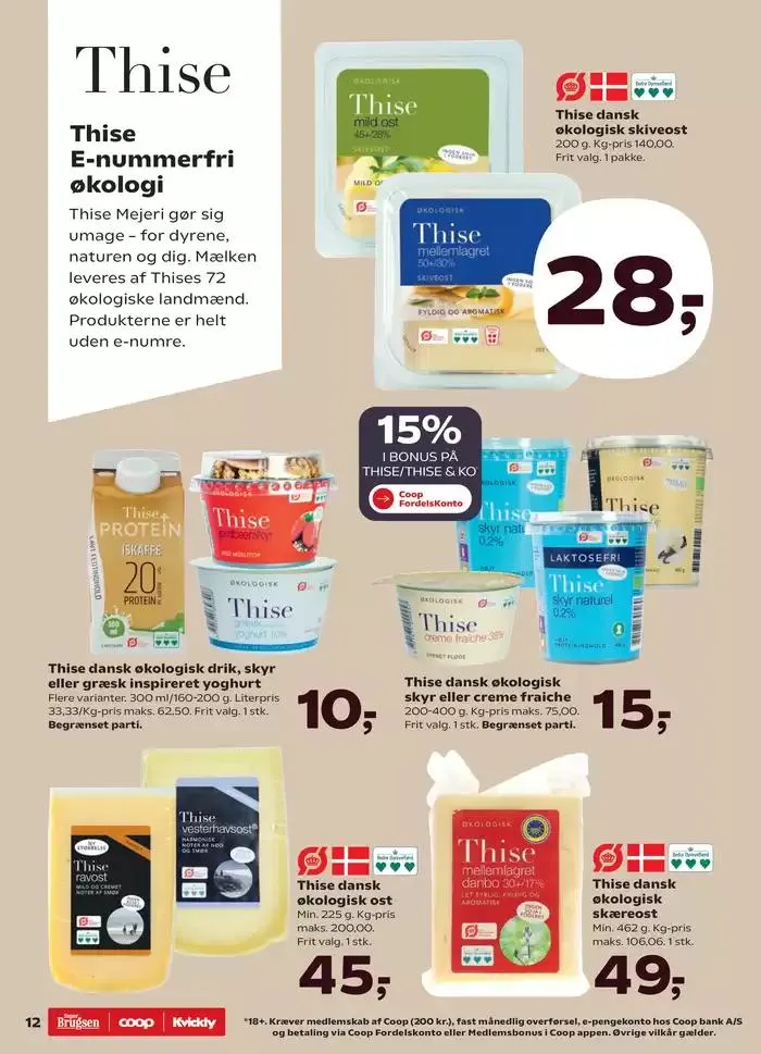 SuperBrugsen brochurer Gyldig indtil 30. januar - 6. februar 2025 - tilbudsavis side 12