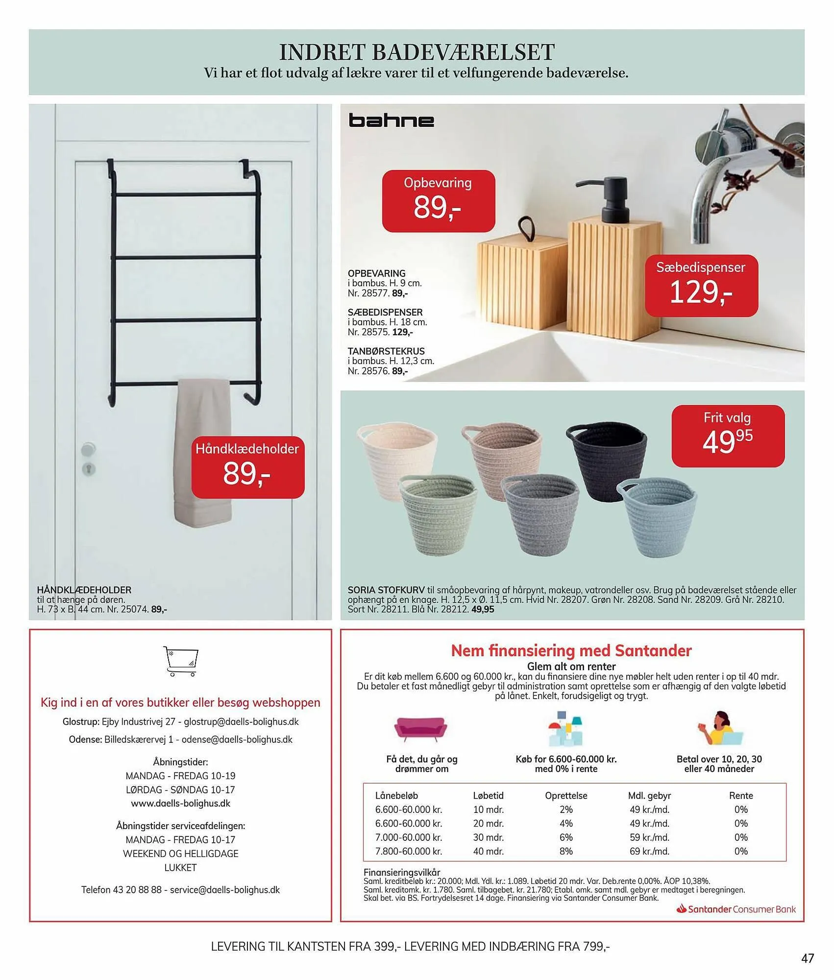 Daells Bolighus tilbudsavis Gyldig indtil 31. august - 13. september 2023 - tilbudsavis side 47