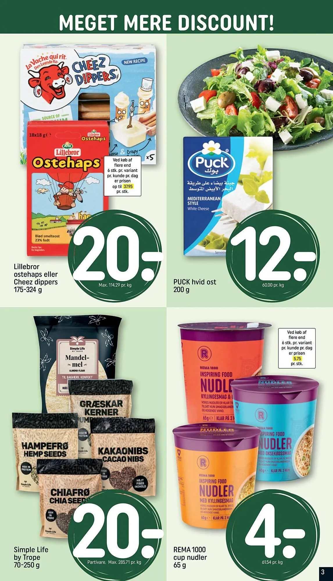 Rema 1000 tilbudsavis Gyldig indtil 1. januar - 11. januar 2025 - tilbudsavis side 3