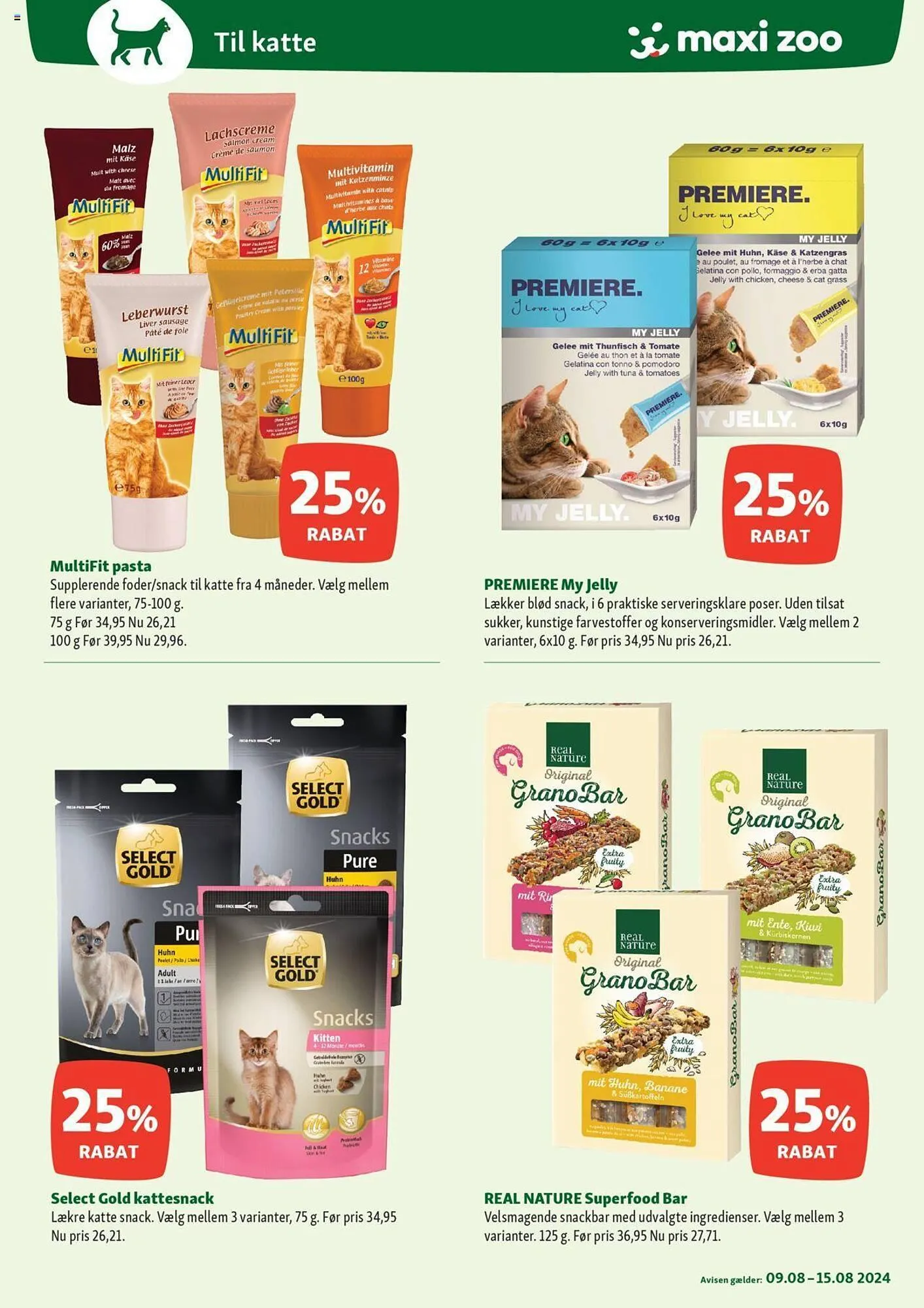 Maxi Zoo tilbudsavis Gyldig indtil 9. august - 15. august 2024 - tilbudsavis side 18