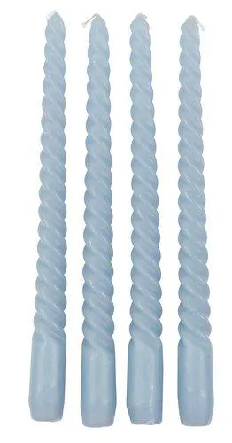 Lys BALDUR H26cm blå 4 stk/pk