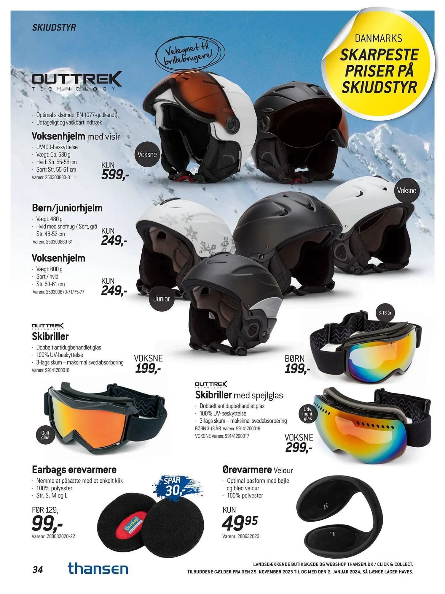 Thansen tilbudsavis Gyldig indtil 28. november - 2. januar 2024 - tilbudsavis side 34