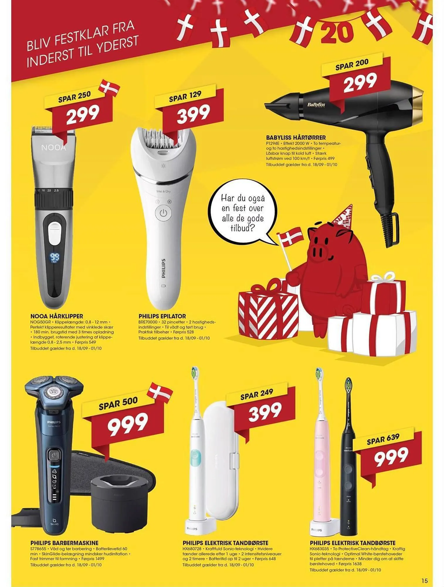 Punkt1 tilbudsavis Gyldig indtil 18. september - 1. oktober 2023 - tilbudsavis side 15