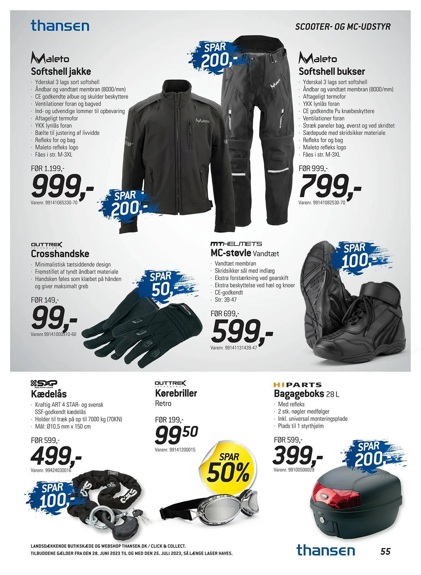 Thansen tilbudsavis Gyldig indtil 27. juni - 25. juli 2023 - tilbudsavis side 55