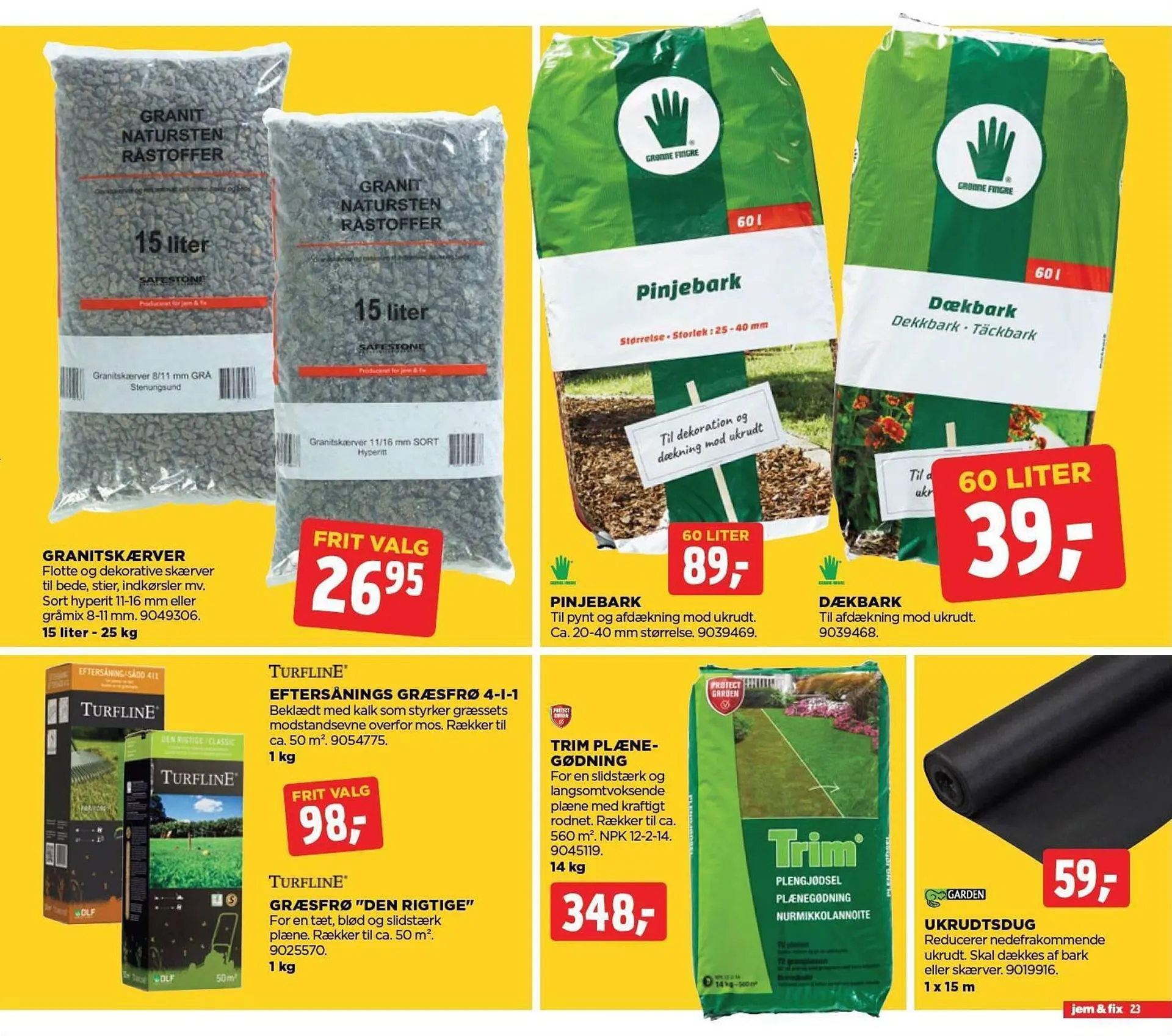 jem & fix tilbudsavis Gyldig indtil 27. august - 2. september 2023 - tilbudsavis side 23