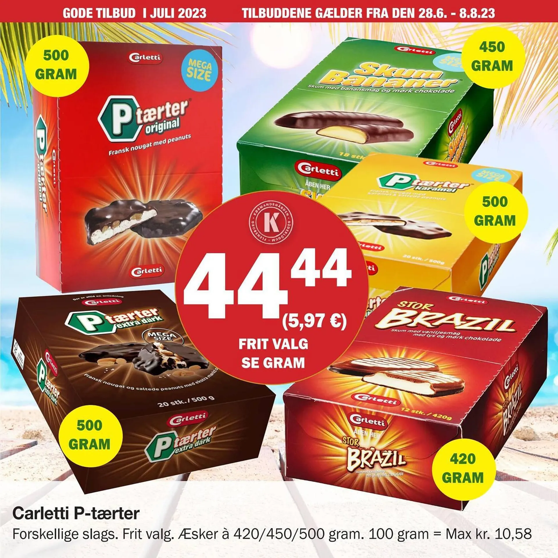 Købmandsgården tilbudsavis Gyldig indtil 27. juni - 8. august 2023 - tilbudsavis side 63