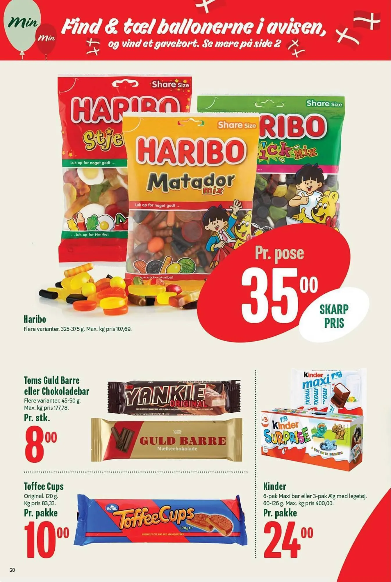 Min Købmand tilbudsavis Gyldig indtil 2. september - 8. september 2023 - tilbudsavis side 20