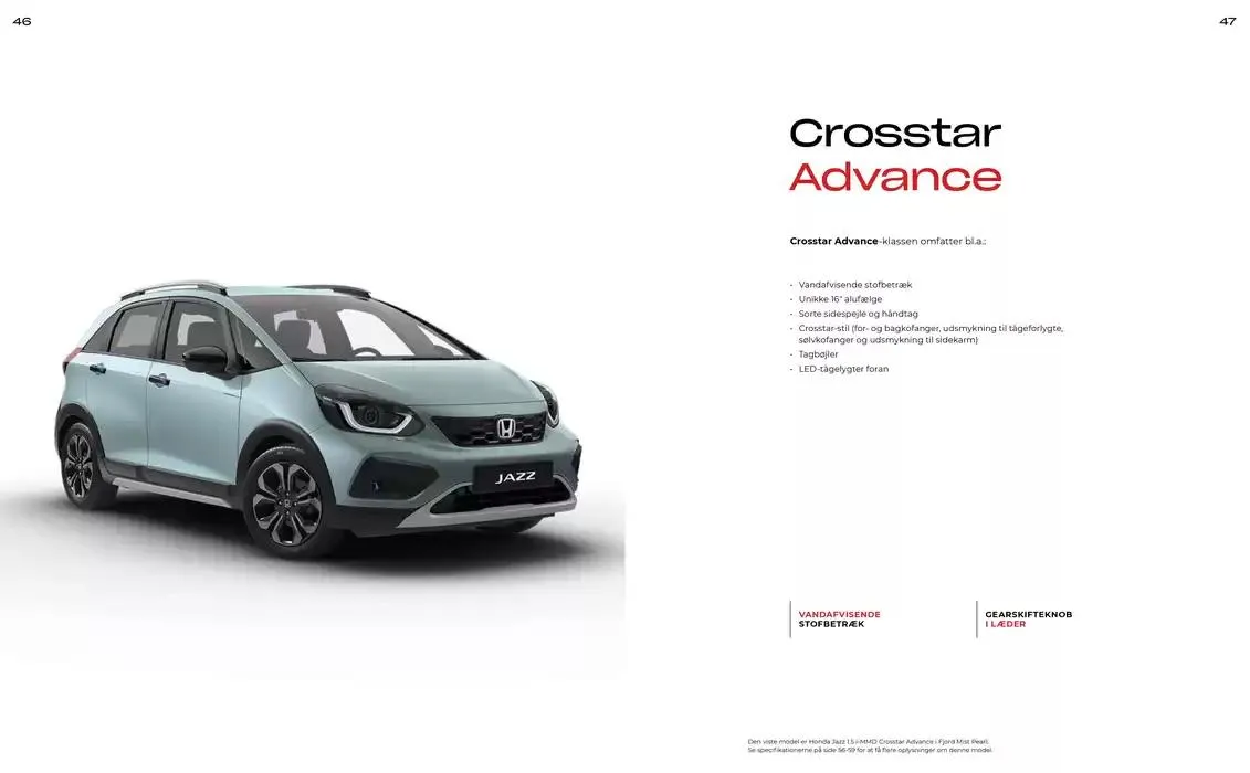 Honda Jazz Hybrid Brosjyre Gyldig indtil 23. januar - 23. januar 2026 - tilbudsavis side 24