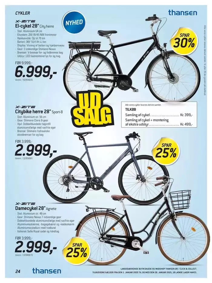 Aktuell kundeavis Thansen Gyldig indtil 1. januar - 28. januar 2025 - tilbudsavis side 24