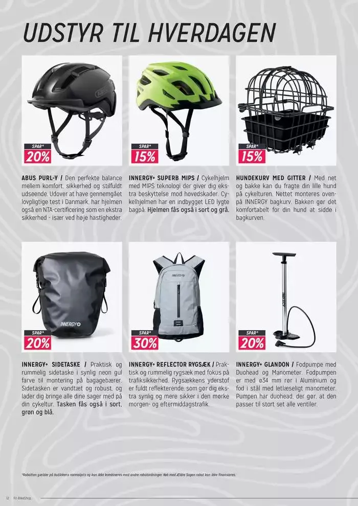 Fri BikeShop Tilbudsavis Gyldig indtil 24. januar - 7. februar 2025 - tilbudsavis side 12