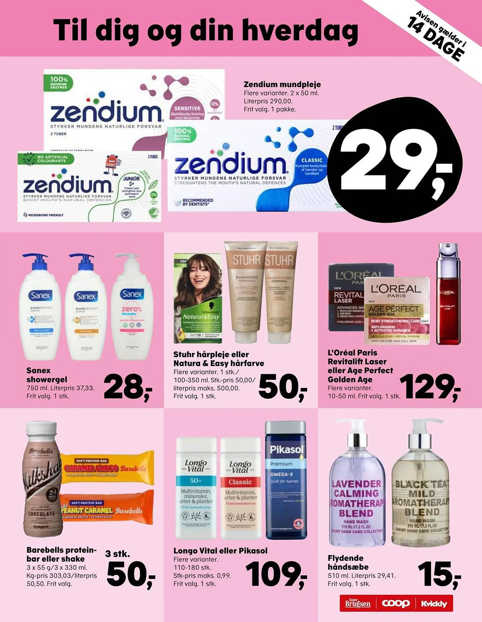 SuperBrugsen tilbudsavis Gyldig indtil 21. september - 28. september 2023 - tilbudsavis side 29