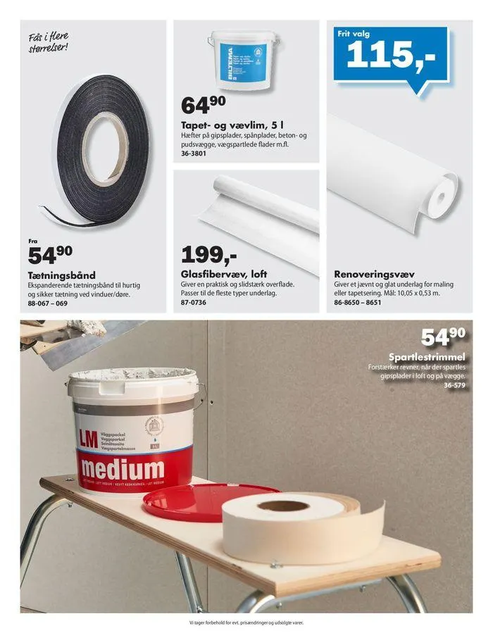 Husprojekter og renovering Gyldig indtil 27. august - 10. september 2024 - tilbudsavis side 3