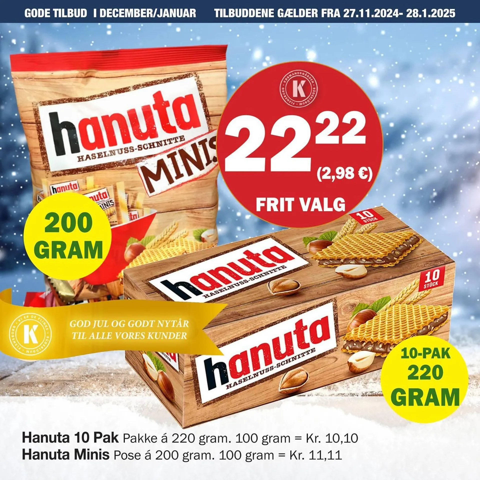 Købmandsgården tilbudsavis Gyldig indtil 26. november - 28. januar 2025 - tilbudsavis side 54