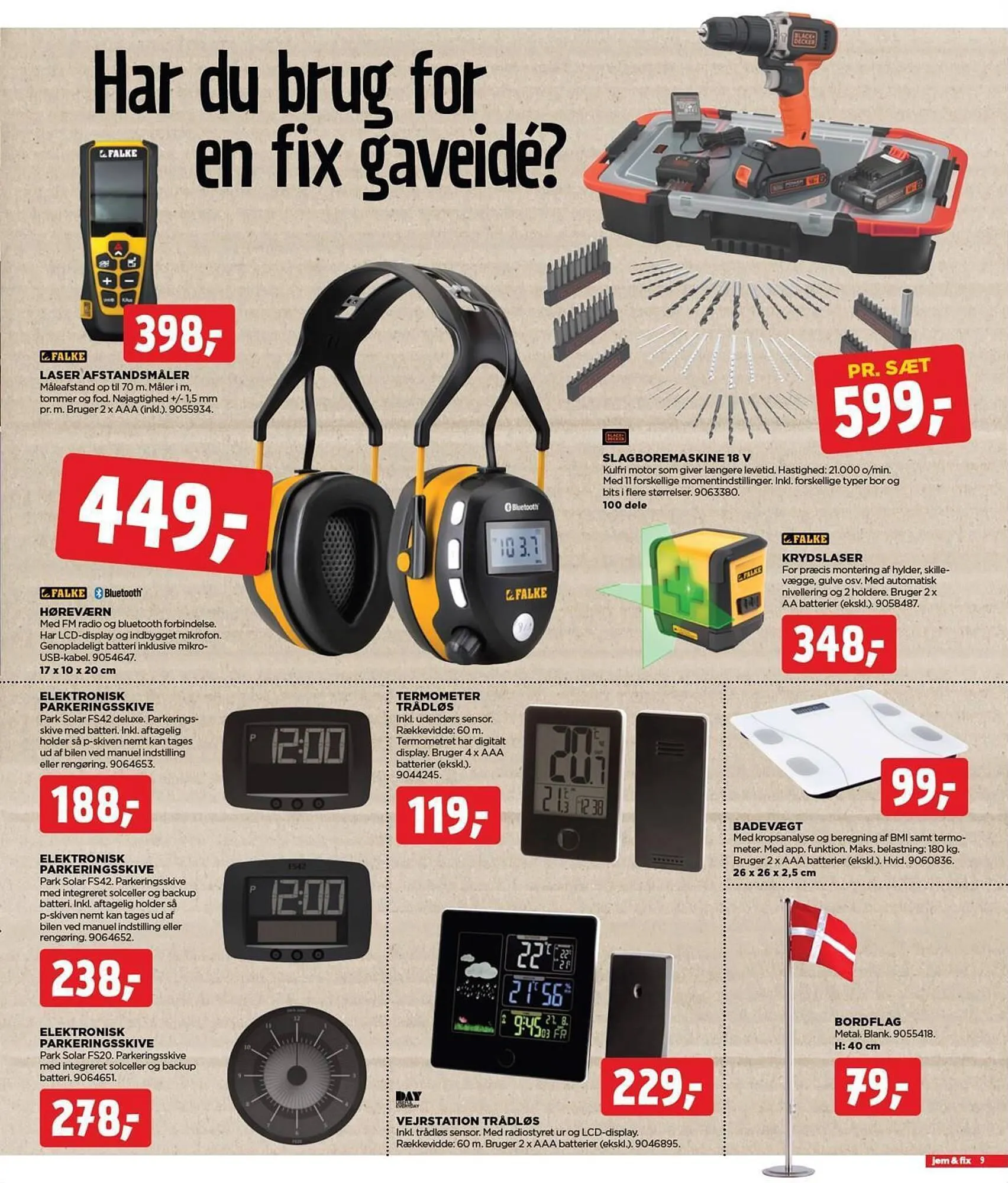 jem & fix tilbudsavis Gyldig indtil 19. november - 25. november 2023 - tilbudsavis side 9