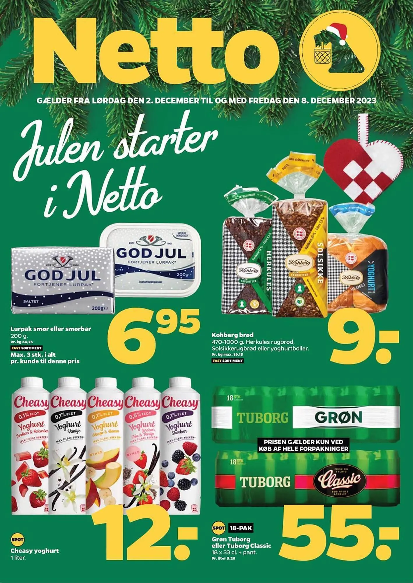 Netto tilbudsavis Gyldig indtil 2. december - 8. december 2023 - tilbudsavis side 1
