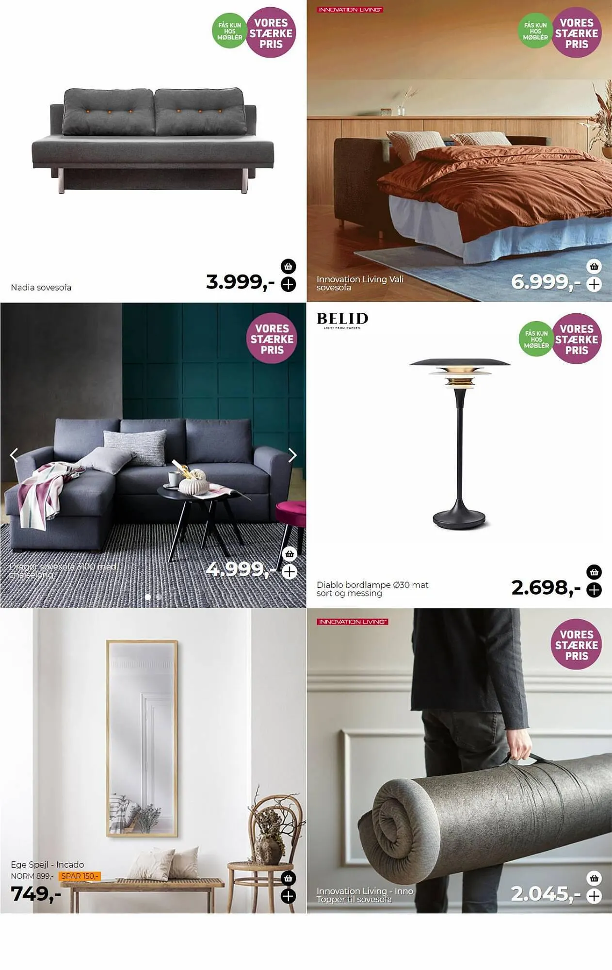 Møblér tilbudsavis Gyldig indtil 31. august - 6. september 2023 - tilbudsavis side 6