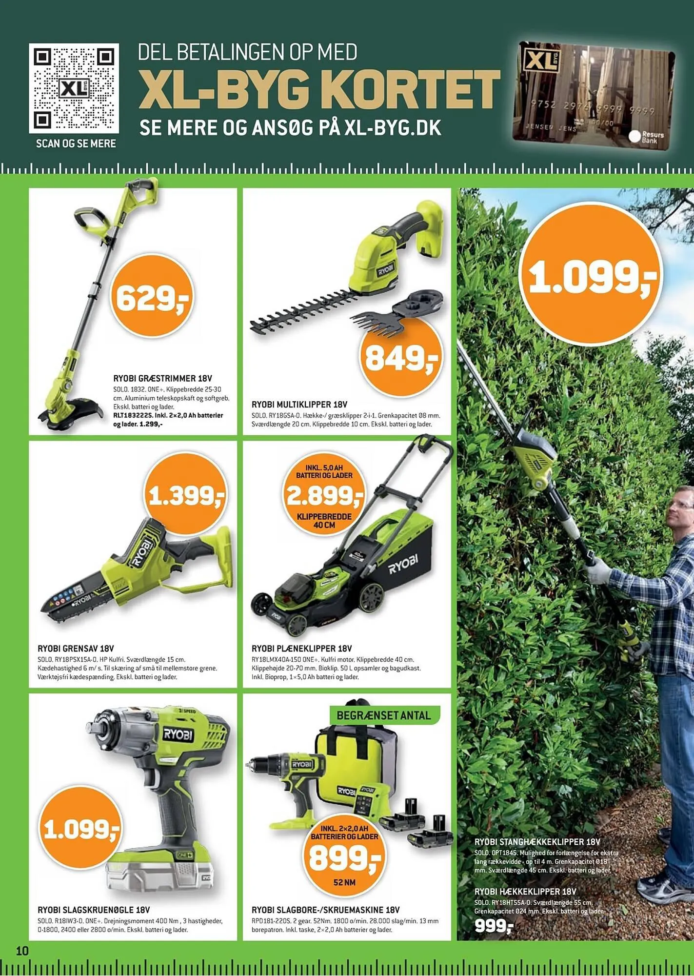 XL-BYG tilbudsavis Gyldig indtil 4. august - 17. august 2023 - tilbudsavis side 10