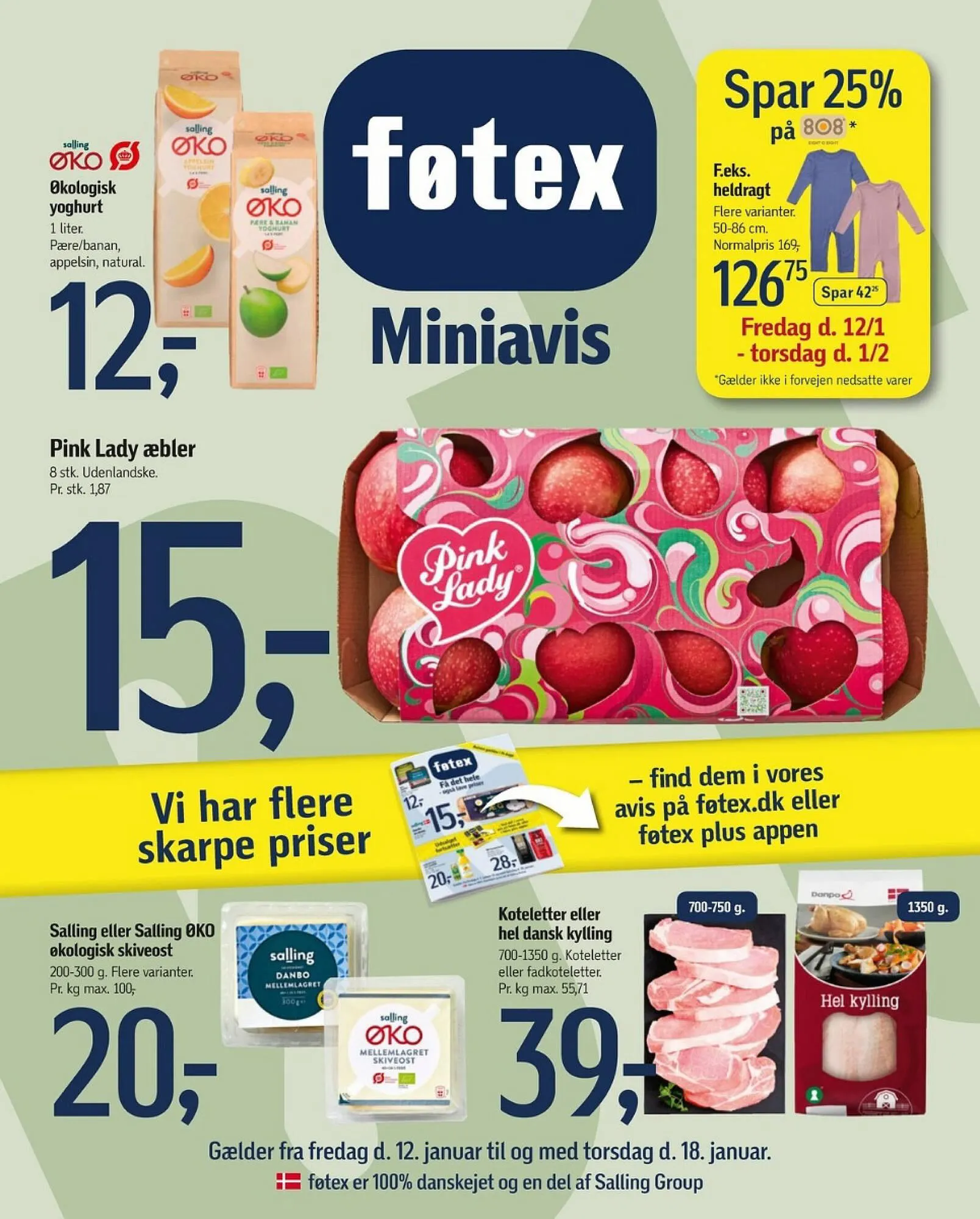 Føtex tilbudsavis Gyldig indtil 11. januar - 18. januar 2024 - tilbudsavis side 1