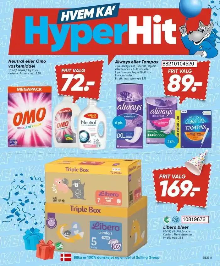 Toptilbud til alle kupjægere Gyldig indtil 29. januar - 12. februar 2025 - tilbudsavis side 11