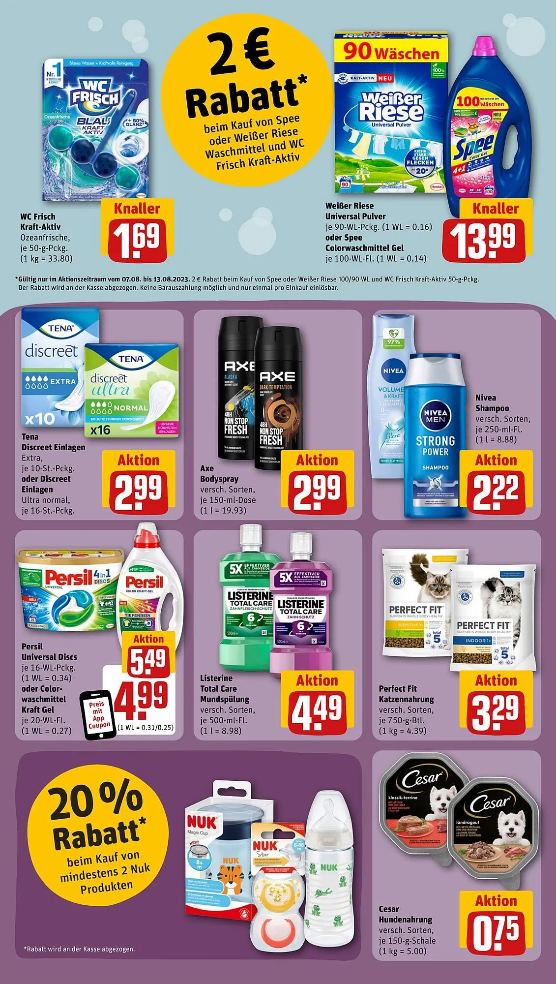 REWE tilbudsavis Gyldig indtil 7. august - 12. august 2023 - tilbudsavis side 24