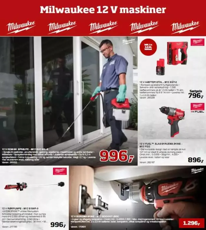 Elværktøj Avis Gyldig indtil 12. november - 12. januar 2025 - tilbudsavis side 32