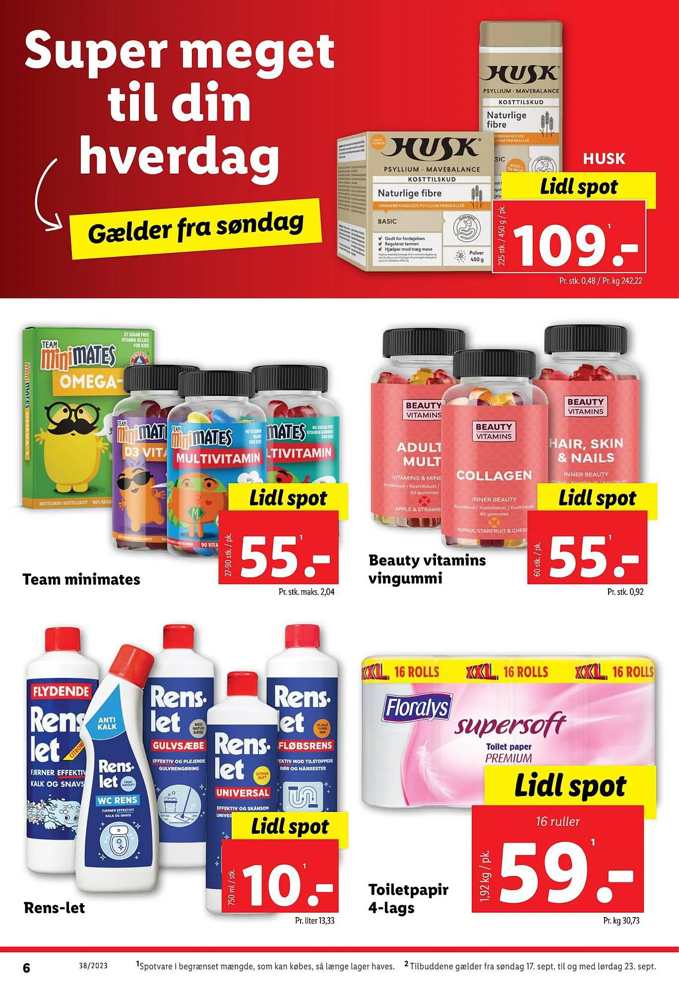 Lidl tilbudsavis Gyldig indtil 17. september - 23. september 2023 - tilbudsavis side 6