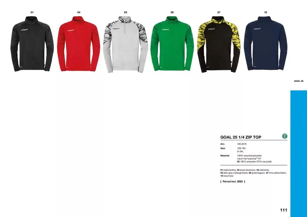 Uhlsport Gyldig indtil 5. februar - 31. december 2025 - tilbudsavis side 111