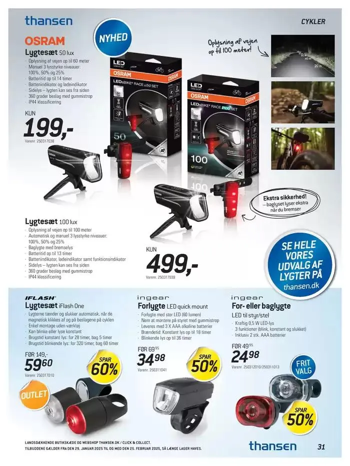 Aktuell kundeavis Thansen Gyldig indtil 29. januar - 25. februar 2025 - tilbudsavis side 31