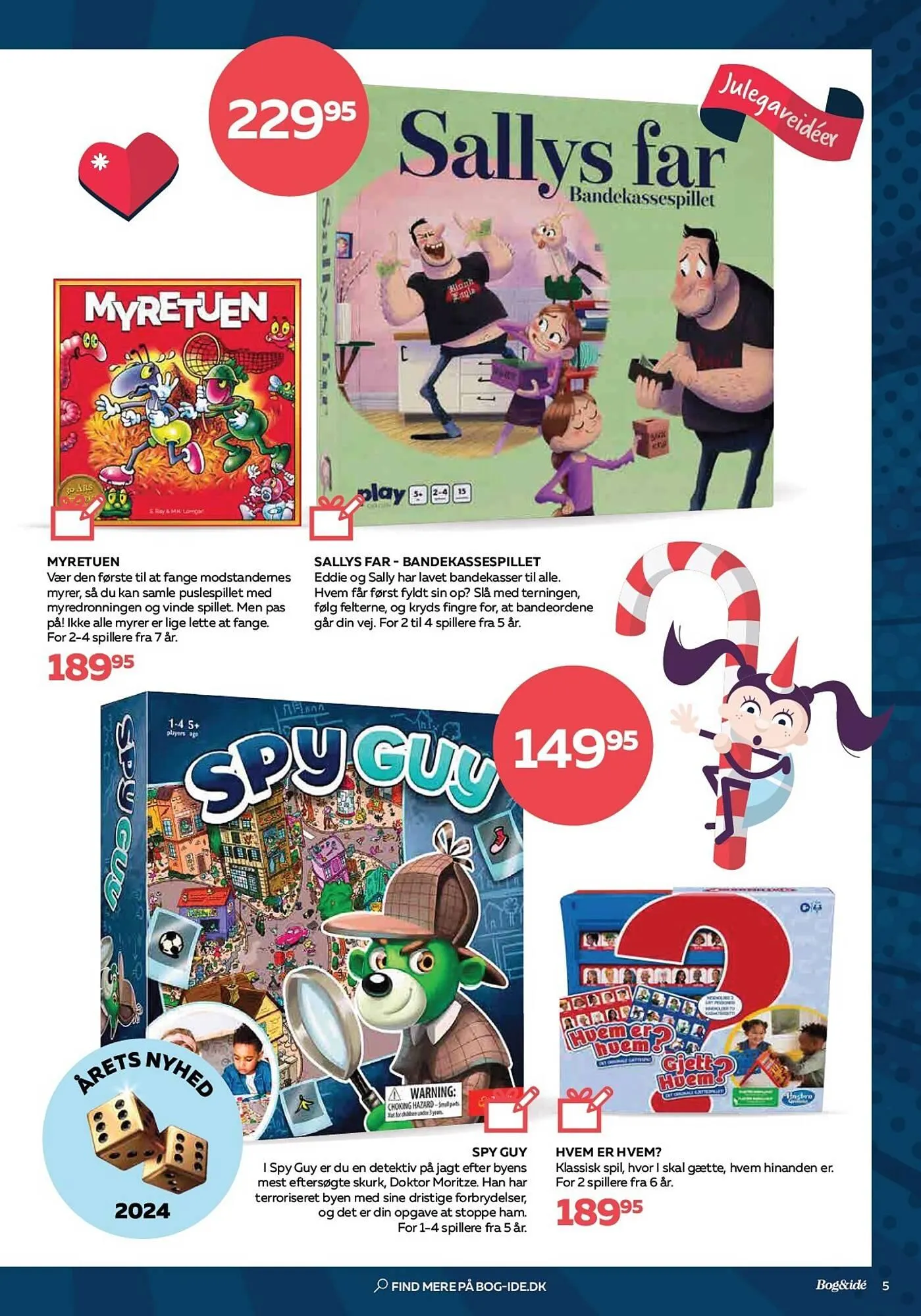 Bog & idé tilbudsavis Gyldig indtil 21. oktober - 23. december 2024 - tilbudsavis side 5