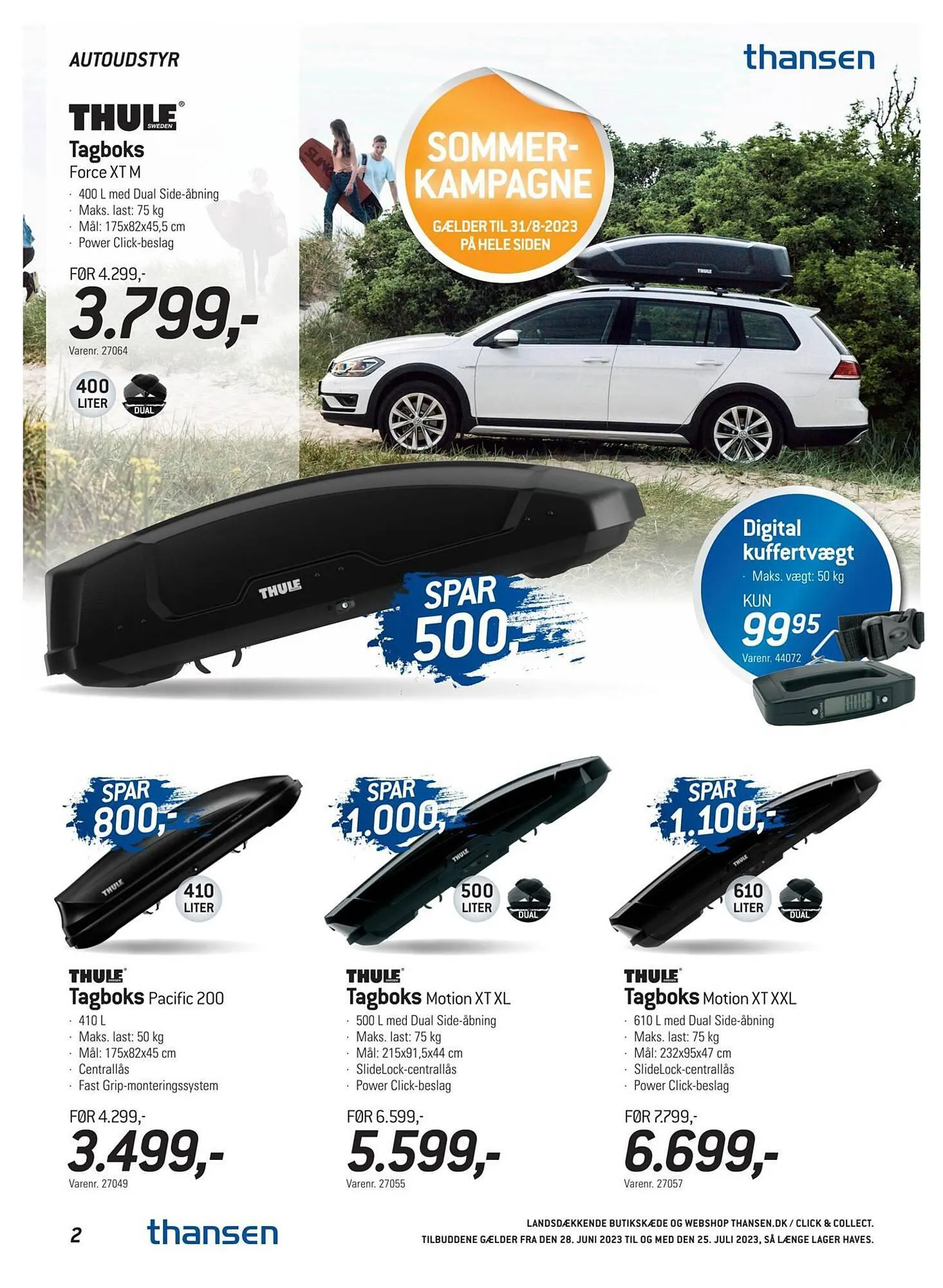 Thansen tilbudsavis Gyldig indtil 27. juni - 25. juli 2023 - tilbudsavis side 2