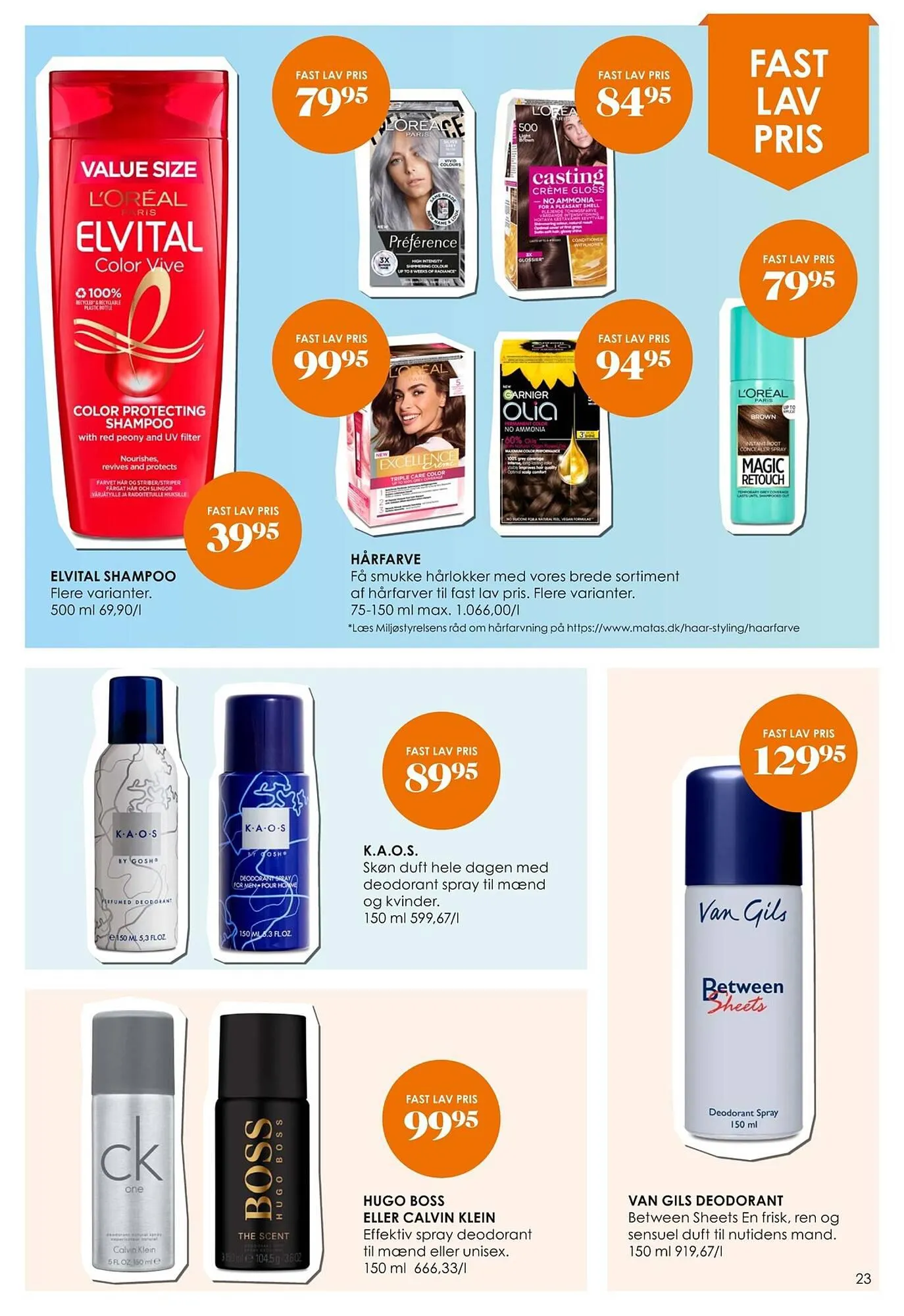 Matas tilbudsavis Gyldig indtil 27. juli - 9. august 2023 - tilbudsavis side 23