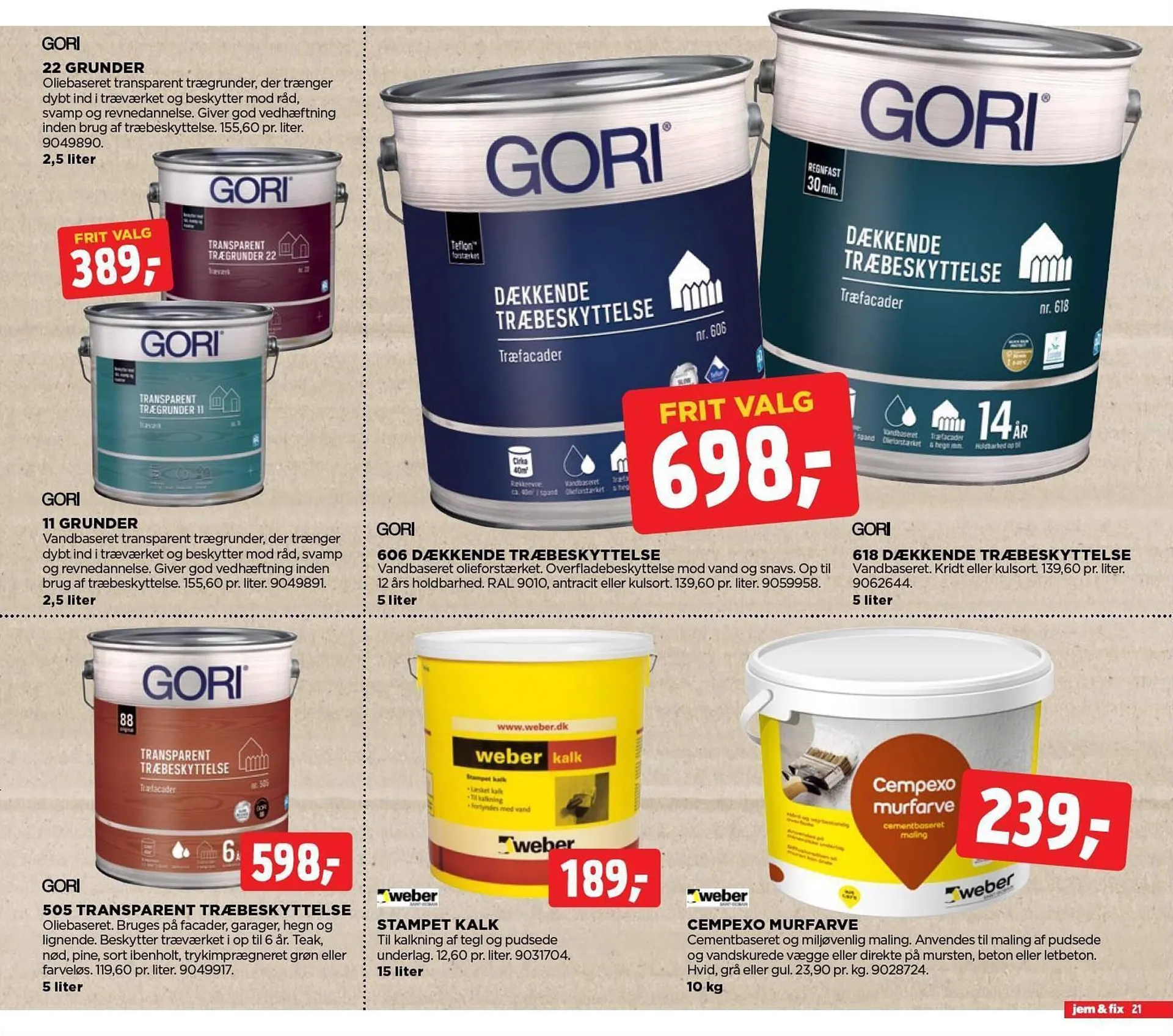 jem & fix tilbudsavis Gyldig indtil 20. august - 26. august 2023 - tilbudsavis side 21