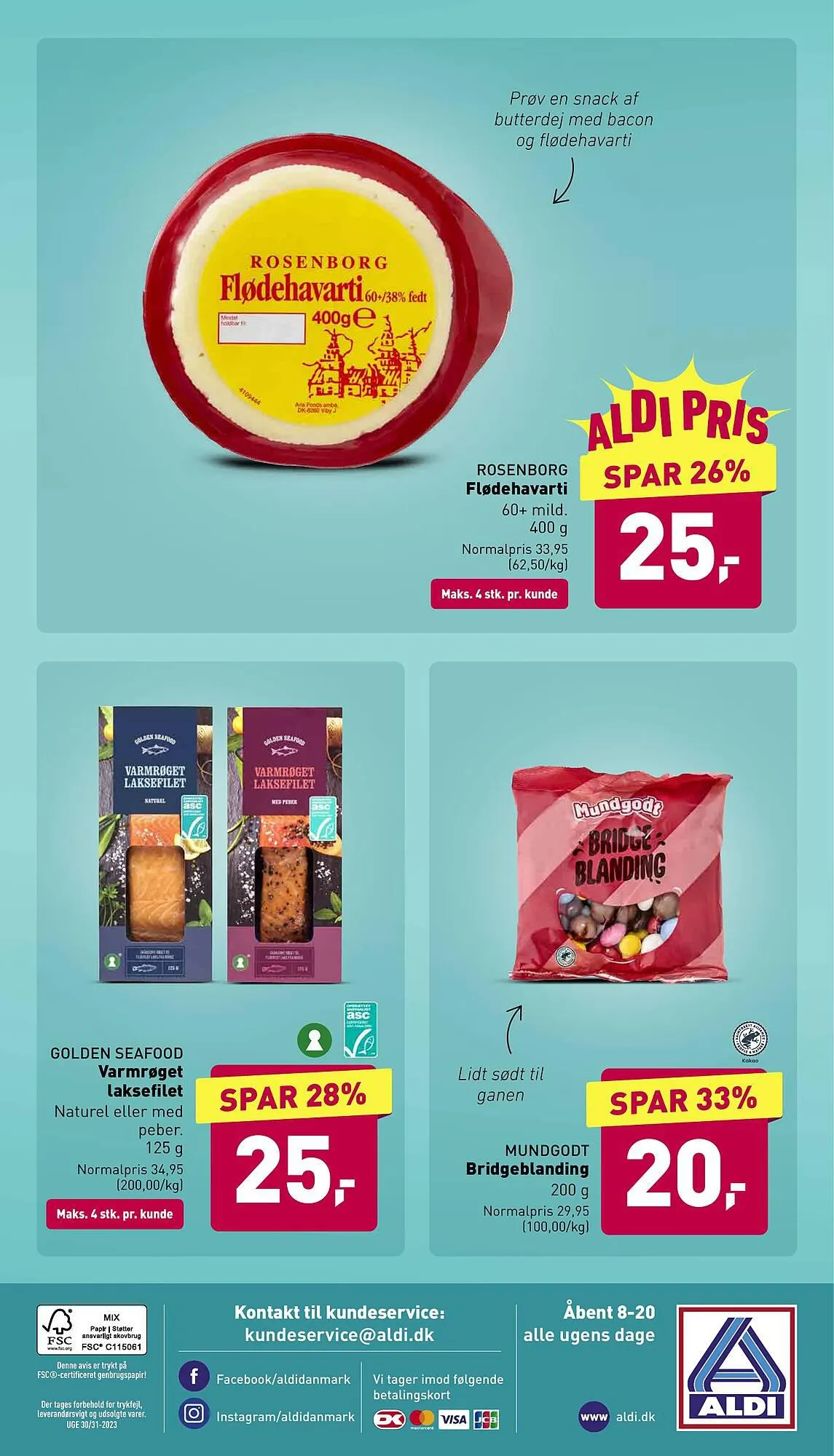 ALDI tilbudsavis Gyldig indtil 28. juli - 3. august 2023 - tilbudsavis side 4