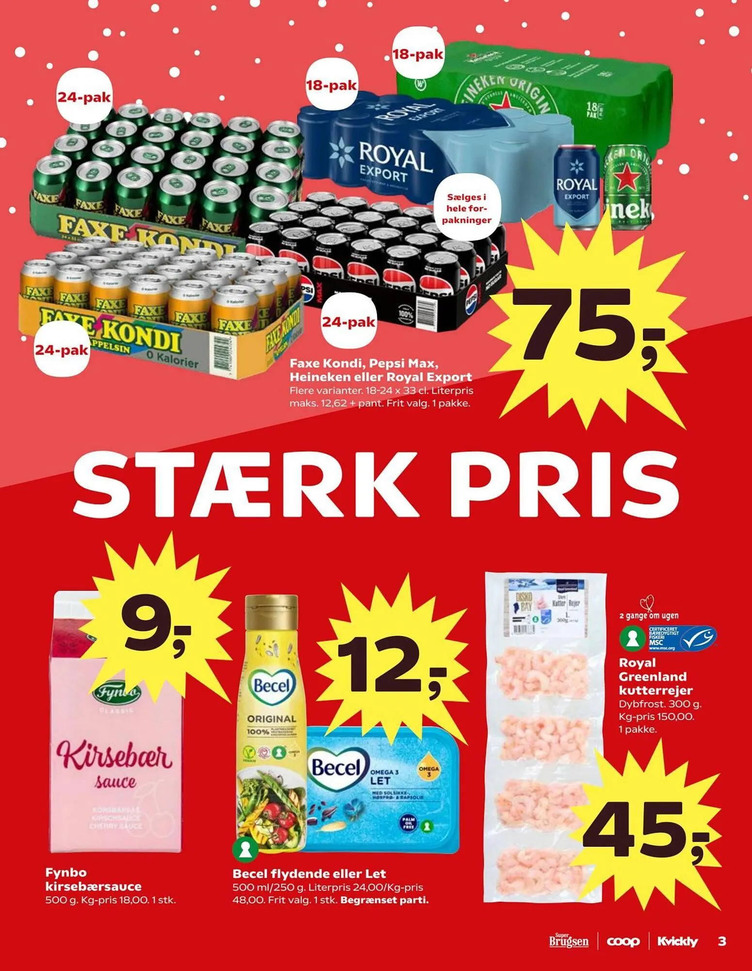 Kvickly tilbudsavis Gyldig indtil 5. december - 12. december 2024 - tilbudsavis side 3