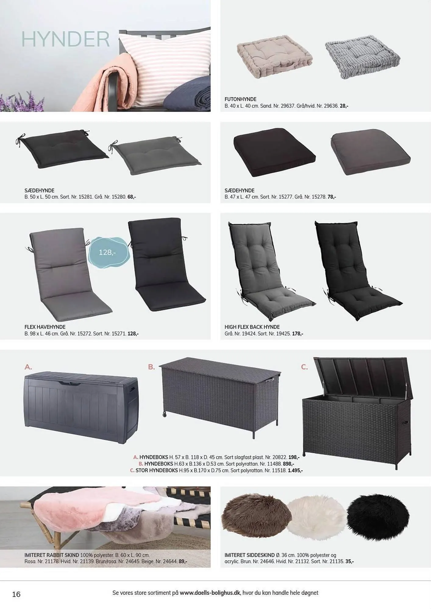 Daells Bolighus tilbudsavis Gyldig indtil 1. april - 1. august 2023 - tilbudsavis side 16