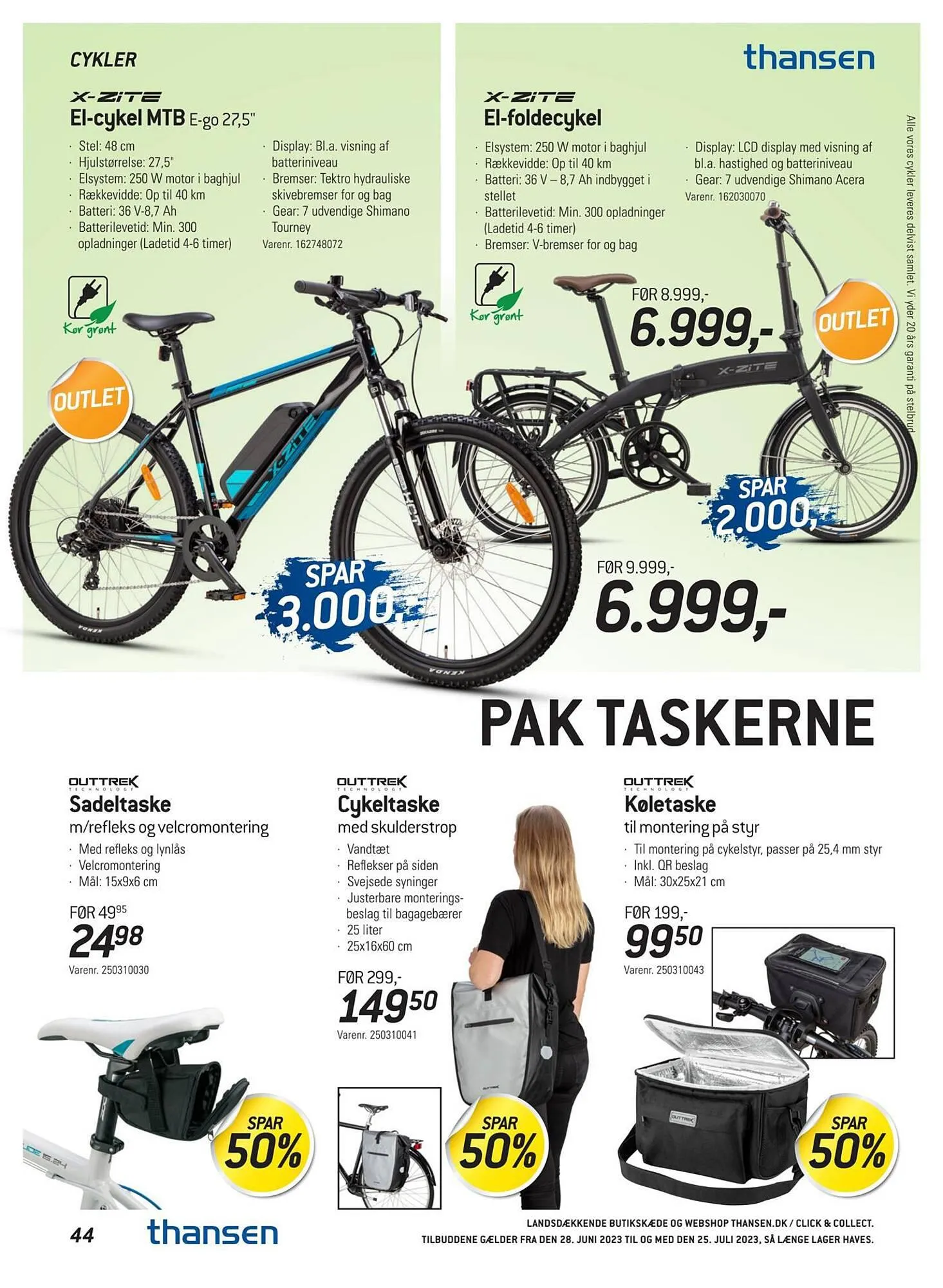 Thansen tilbudsavis Gyldig indtil 27. juni - 25. juli 2023 - tilbudsavis side 44