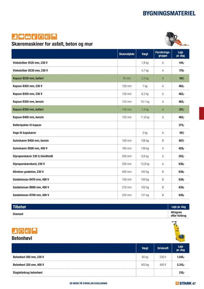 Udlejning i STARK Gyldig indtil 7. august - 21. august 2024 - tilbudsavis side 47