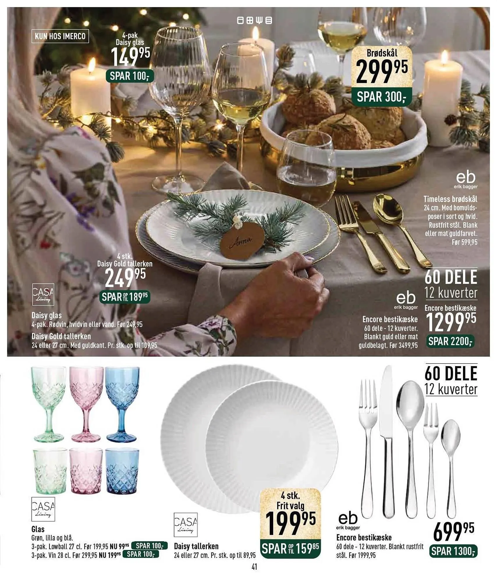 Imerco tilbudsavis Gyldig indtil 20. oktober - 23. december 2023 - tilbudsavis side 41