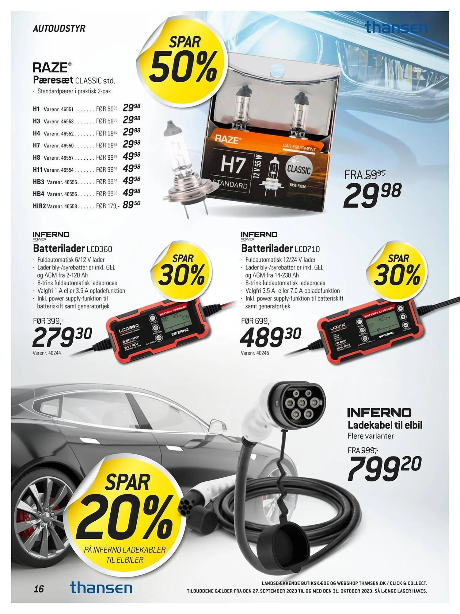 Thansen tilbudsavis Gyldig indtil 26. september - 31. oktober 2023 - tilbudsavis side 16