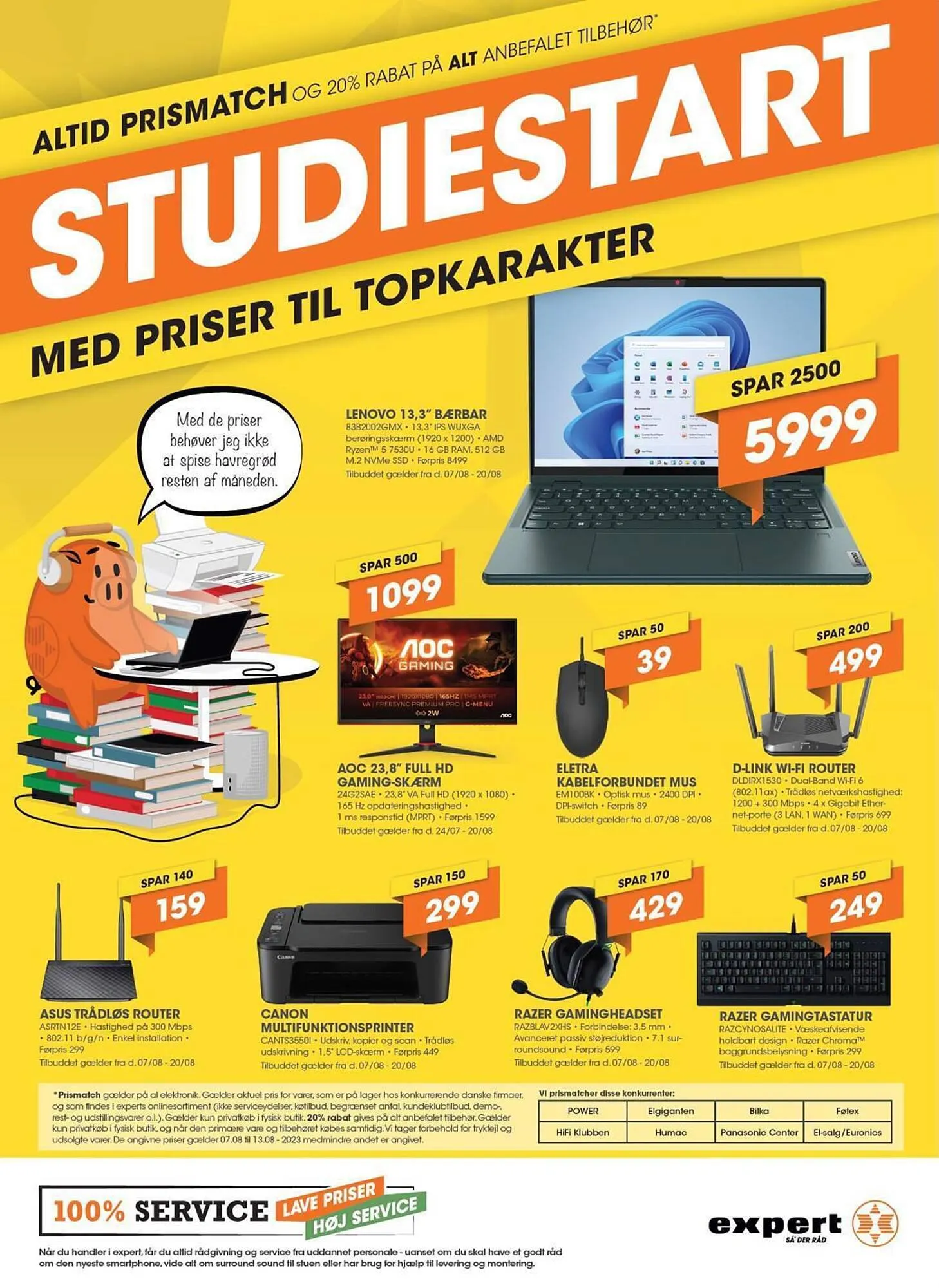 Expert tilbudsavis Gyldig indtil 7. august - 13. august 2023 - tilbudsavis side 1