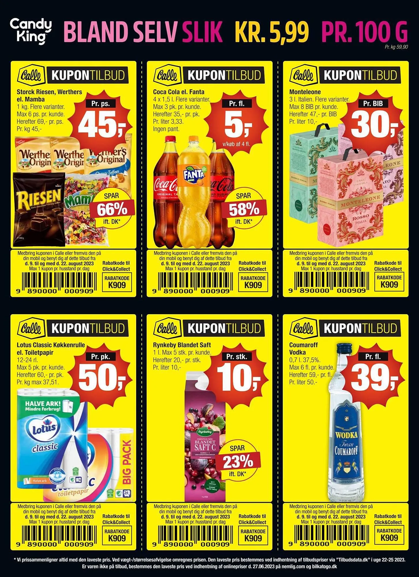 Calle tilbudsavis Gyldig indtil 8. august - 22. august 2023 - tilbudsavis side 2