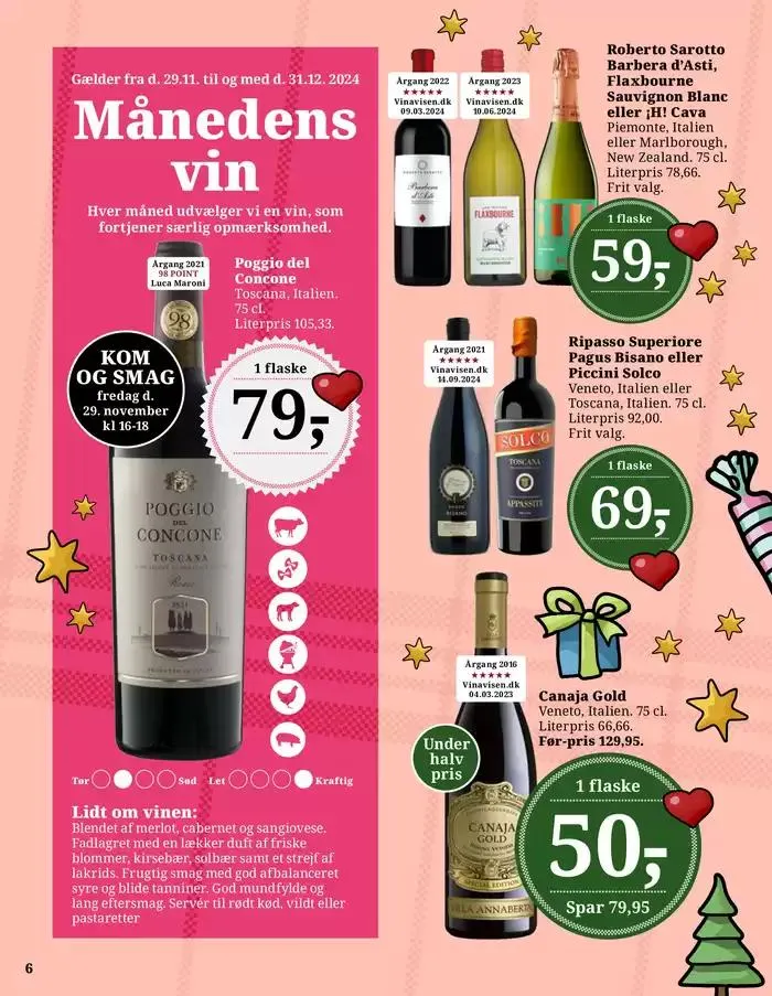 Dagli'Brugsen Tilbudsavis Gyldig indtil 22. november - 5. december 2024 - tilbudsavis side 6