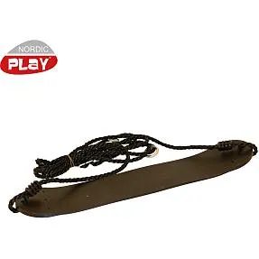 Nordic Play blød gynge med reb - sort