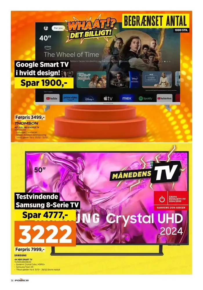 Angebote Power Gyldig indtil 11. februar - 25. februar 2025 - tilbudsavis side 36