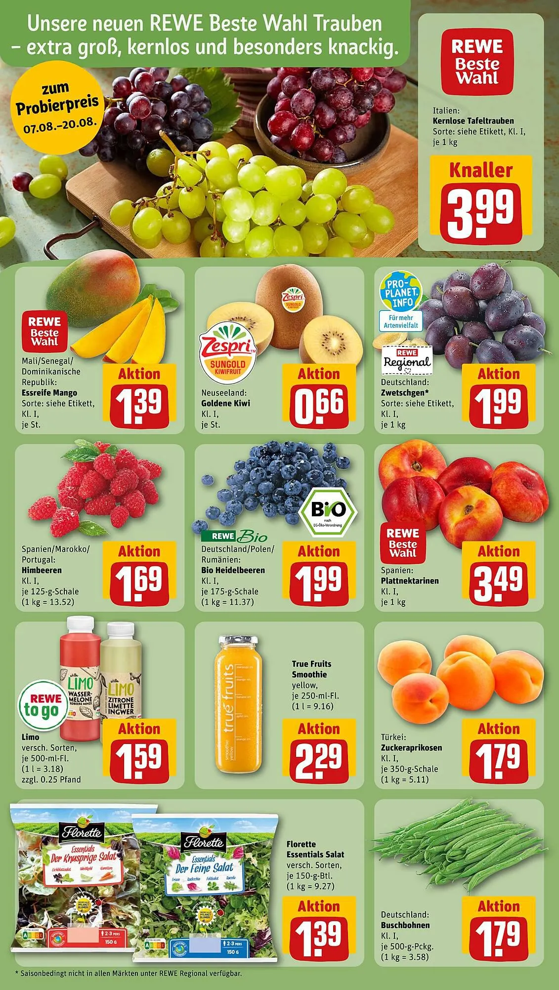 REWE tilbudsavis Gyldig indtil 7. august - 12. august 2023 - tilbudsavis side 6