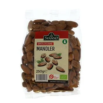 Svansø Økologiske Mandler 250 g